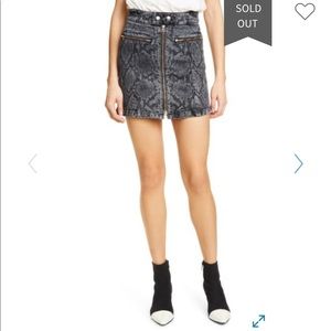 Rag & Bone Denim Skirt